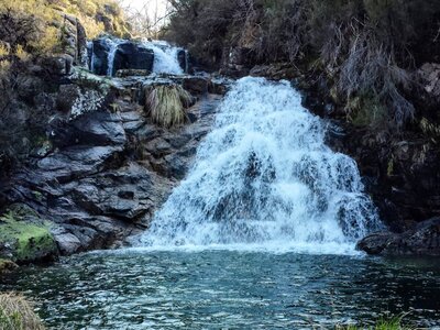 Geres pitoes waterfall, Portugal
