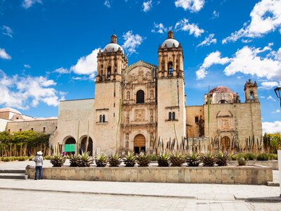 Church of Santo Domingo de Guzman in Oaxaca city, Mexico
