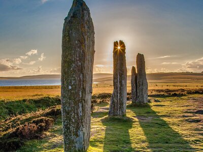Ring of brodgar, Orkney Islands, Scotland
