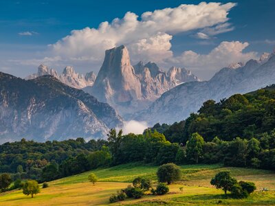 Naranjo de Bulnes (known as Picu Urriellu) in Asturias, Spain