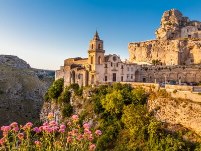 Ancient town of Matera, Basilicata, Italy