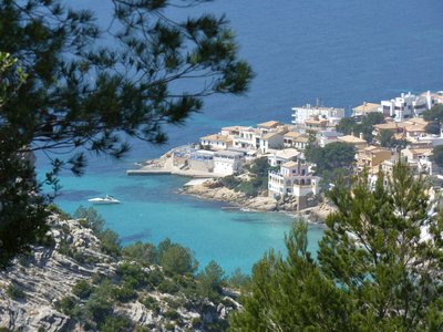 Pretty coastline of Majorca, Spain